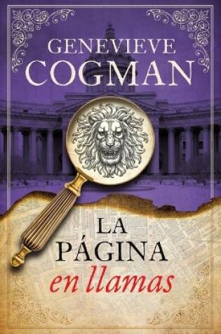 Cover of La Pagina En Llamas (La Biblioteca Invisible 3)