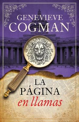 Book cover for La Pagina En Llamas (La Biblioteca Invisible 3)