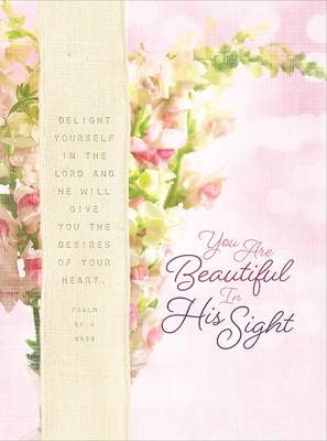 Book cover for You are Beautiful in His Sight: Scripture Journal for Women
