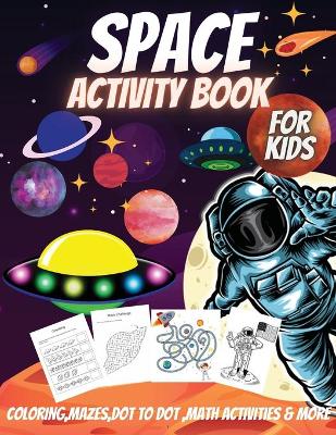 Book cover for Space Activity Book For Kids