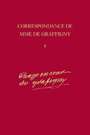 Cover of Correspondance Mme Graffigny