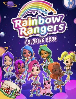 Book cover for Rainbow Rangers Coloring Book