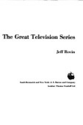 Cover of The Great Television Series