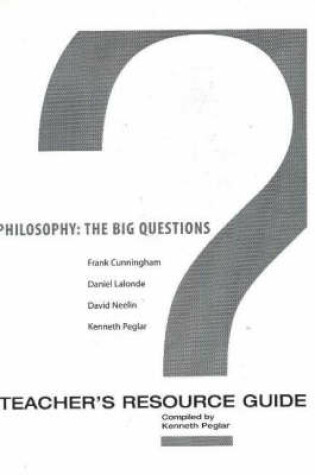 Cover of Philosophy, The Big Questions