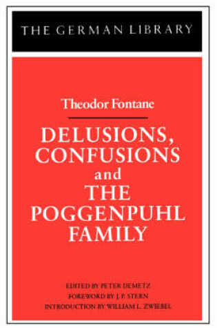 Cover of Delusions, Confusions, and the Poggenpuhl Family: Theodor Fontane