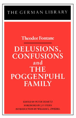 Book cover for Delusions, Confusions, and the Poggenpuhl Family: Theodor Fontane