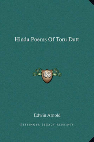 Cover of Hindu Poems of Toru Dutt