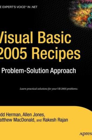 Cover of Visual Basic 2005 Recipes: A Problem-Solution Approach