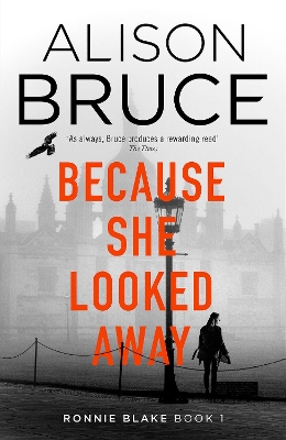 Book cover for Because She Looked Away