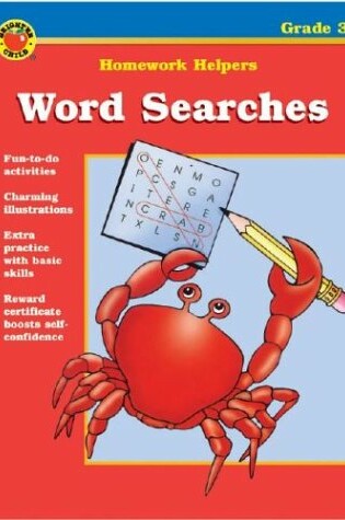 Cover of Word Searches Homework Helper, Grade 3