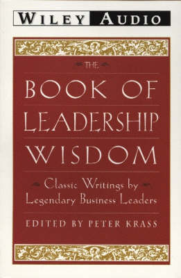 Book cover for The Book of Leadership Wisdom