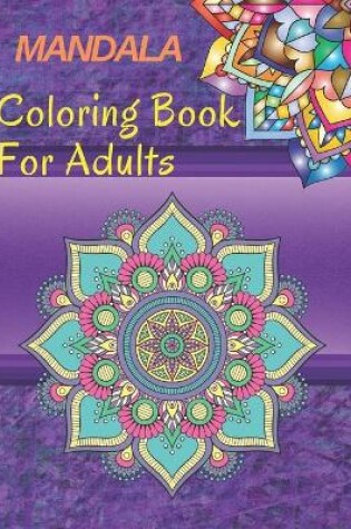 Cover of Mandala Coloring Book for Adults