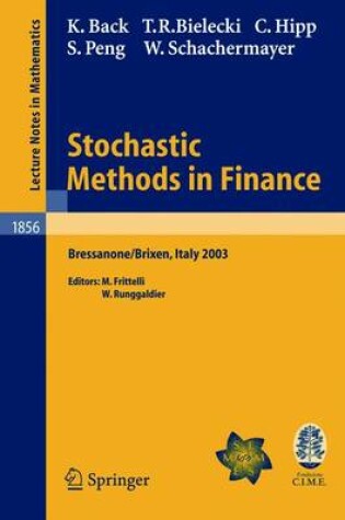 Cover of Stochastic Methods in Finance