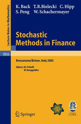 Book cover for Stochastic Methods in Finance