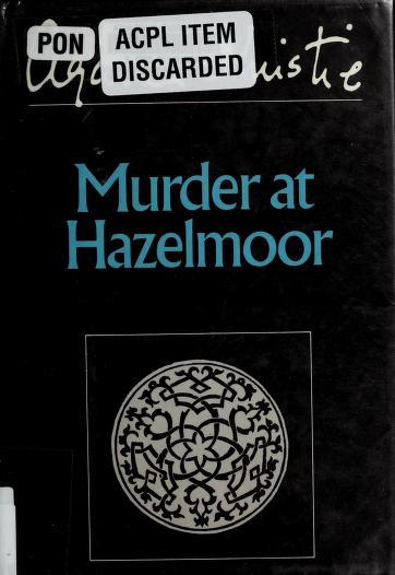 Book cover for The Murder at Hazelmoor