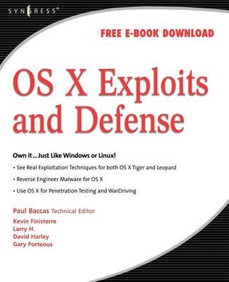 Book cover for OS X Exploits and Defense