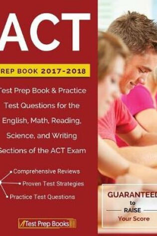 Cover of ACT Prep Book 2017-2018