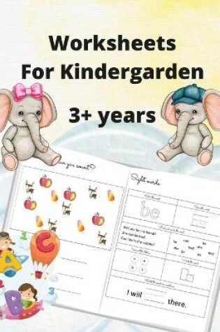 Cover of Montessori Friendly Worksheets for Kindergarten