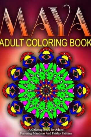 Cover of MAYA ADULT COLORING BOOKS - Vol.15