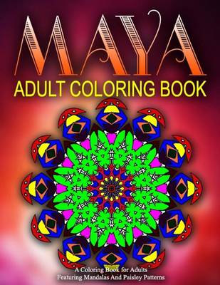 Book cover for MAYA ADULT COLORING BOOKS - Vol.15