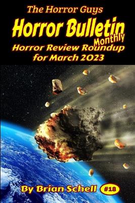 Book cover for Horror Bulletin Monthly March 2023