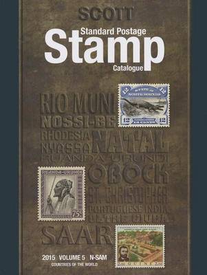 Book cover for Scott 2015 Standard Postage Stamp Catalogue Volume 5