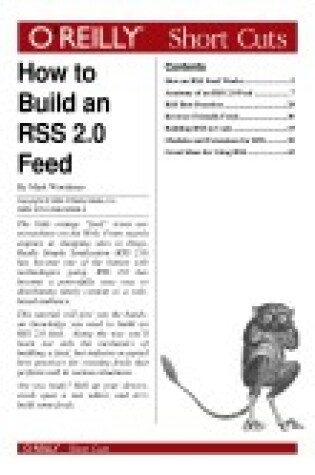 Cover of How to Build an Rss 2.0 Feed