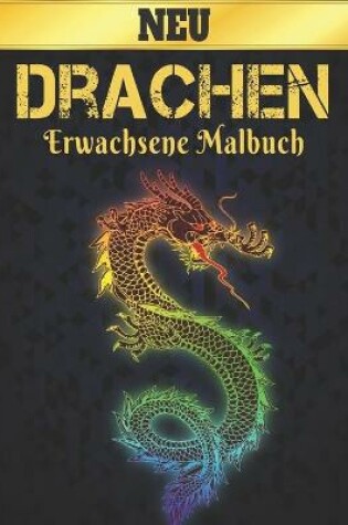 Cover of Drachen Erwachsene Malbuch