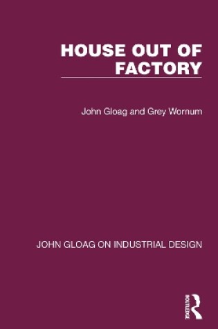 Cover of House Out of Factory