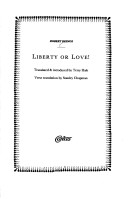 Book cover for Liberty or Love!