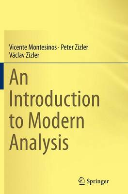 Book cover for An Introduction to Modern Analysis