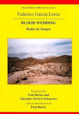 Book cover for Lorca: Blood Wedding
