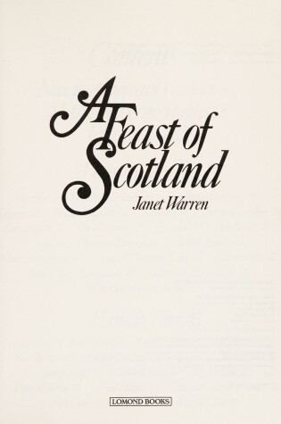 Cover of The Feast of Scotland