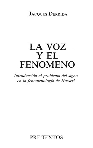 Book cover for La Voz y El Fenomeno