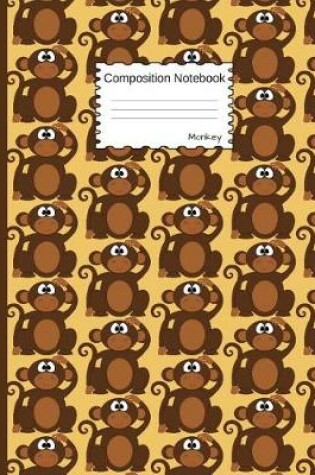 Cover of Monkey Composition Notebook
