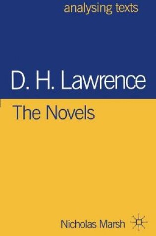 Cover of D.H. Lawrence: The Novels