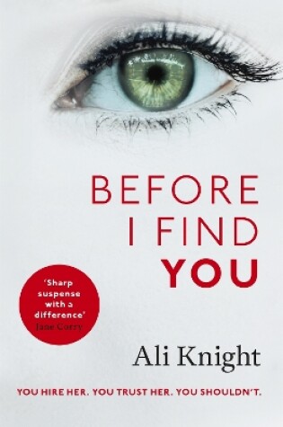 Cover of Before I Find You