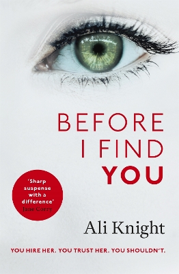 Book cover for Before I Find You