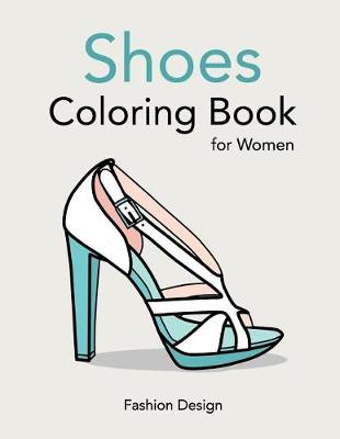 Book cover for Shoes Coloring Book for Women