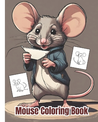 Book cover for Mouse Coloring Book