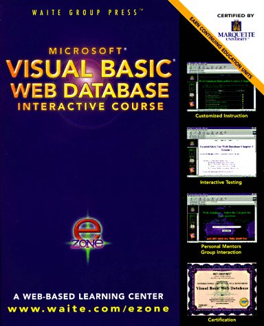 Book cover for Visual Basic Web Database Interactive Course