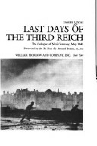 Cover of Last Days of the Third Reich