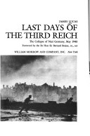 Book cover for Last Days of the Third Reich