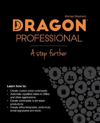 Book cover for Dragon Professional - A Step Further