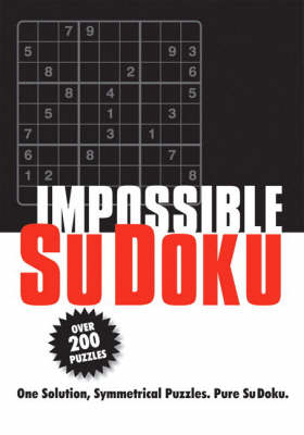 Book cover for Impossible Su Doku