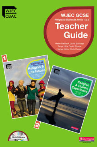 Cover of GCSE WJEC Religious Studies B: Teacher Guide (Unit 1 & 2) with editable CDROM