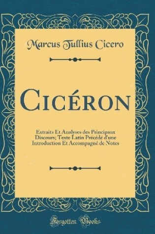 Cover of Ciceron