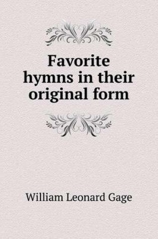 Cover of Favorite hymns in their original form