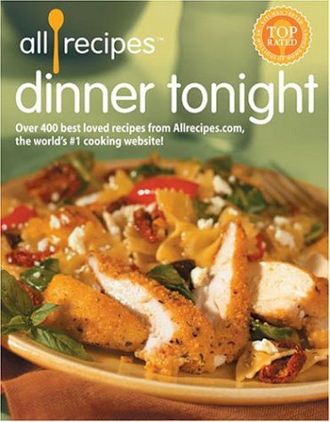 Book cover for Allrecipes Dinner Tonight
