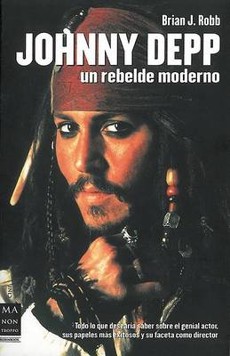 Book cover for Johnny Depp: Un Rebelde Moderno